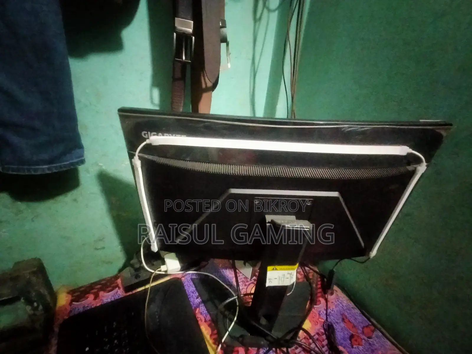 Gigabyte G27qc ( প্যানেল সমস্যা)
