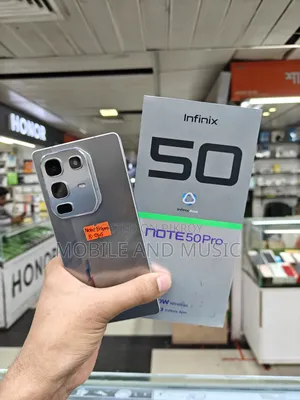 Infinix Note 50 Pro 256 GB Silver