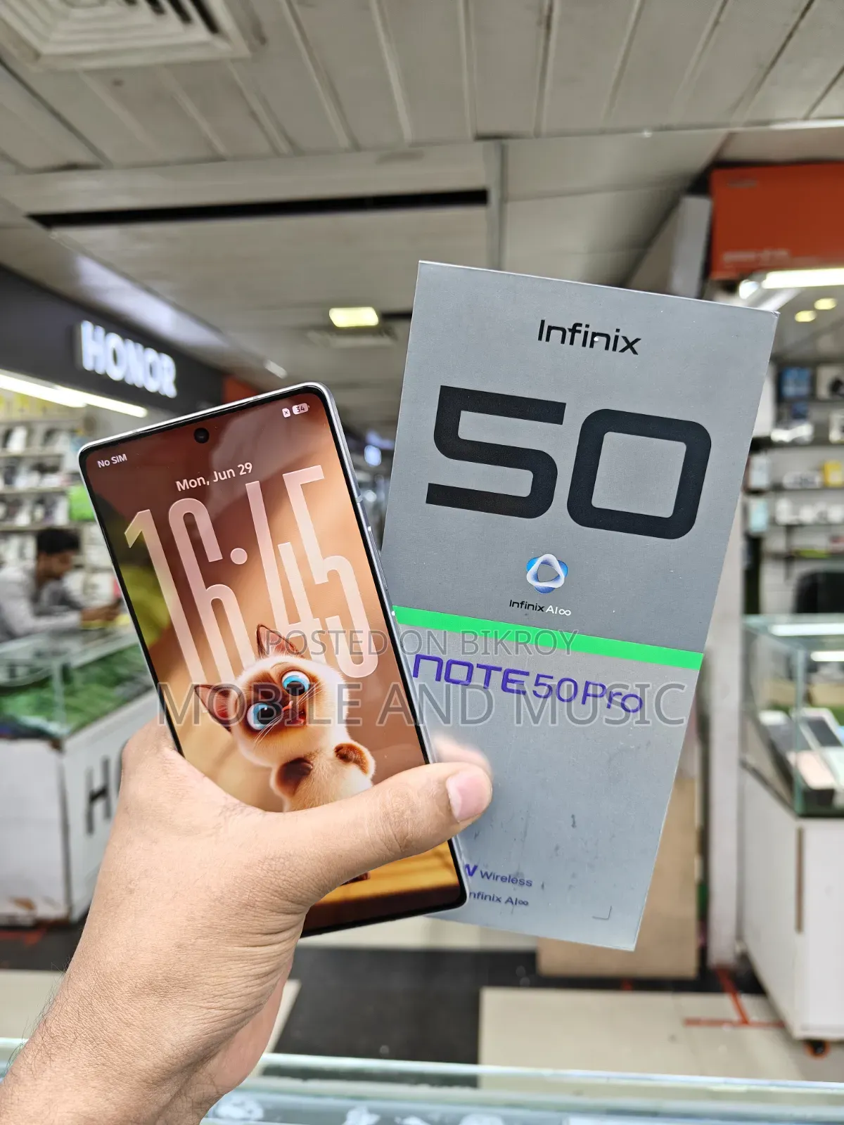 Infinix Note 50 Pro 256 GB Silver