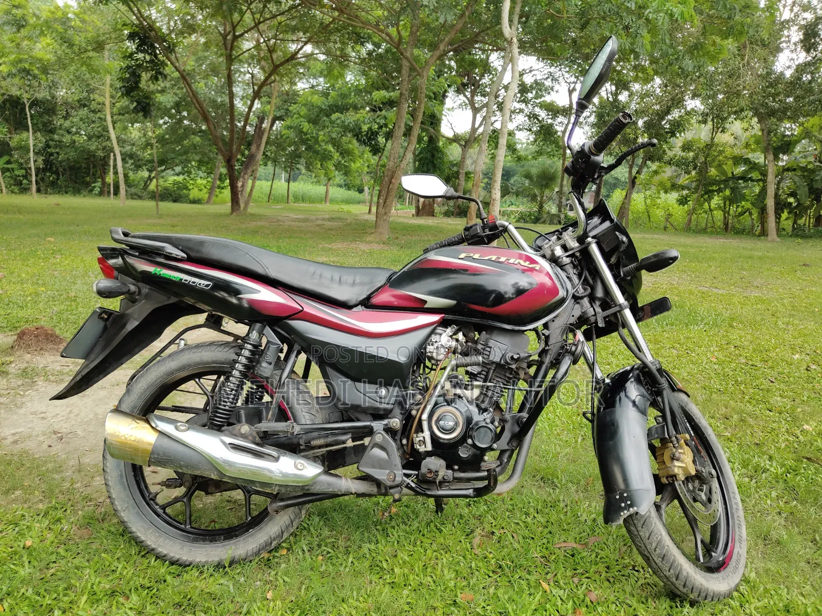 Bajaj Platina 110 2021 Black