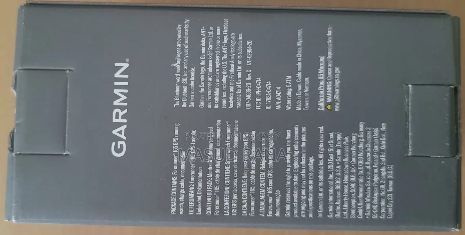 Garmin Smartwatch Forerunner 165
