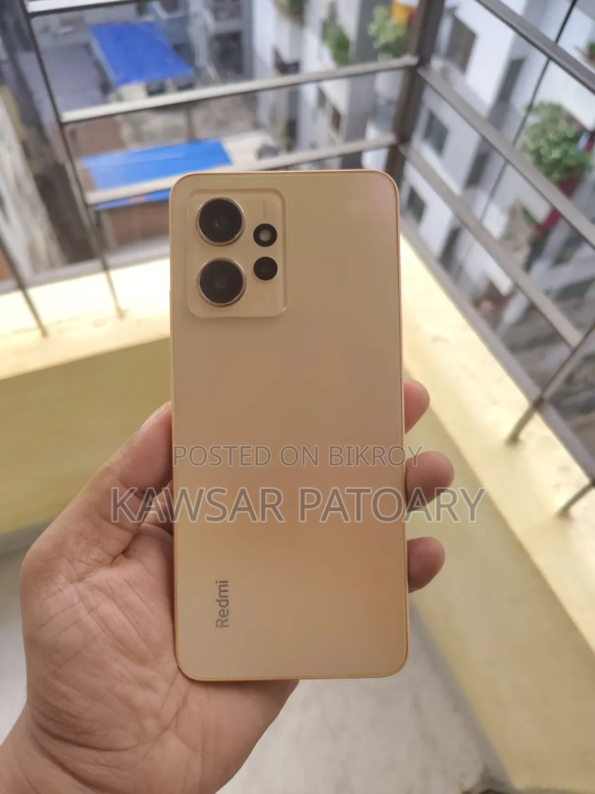 শাওমি রেডমি নোট ১২ ২৫৬ জিবি গোল্ড