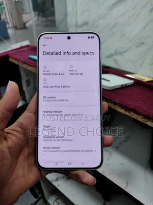 Xiaomi Redmi Turbo 4 Pro 256 GB White