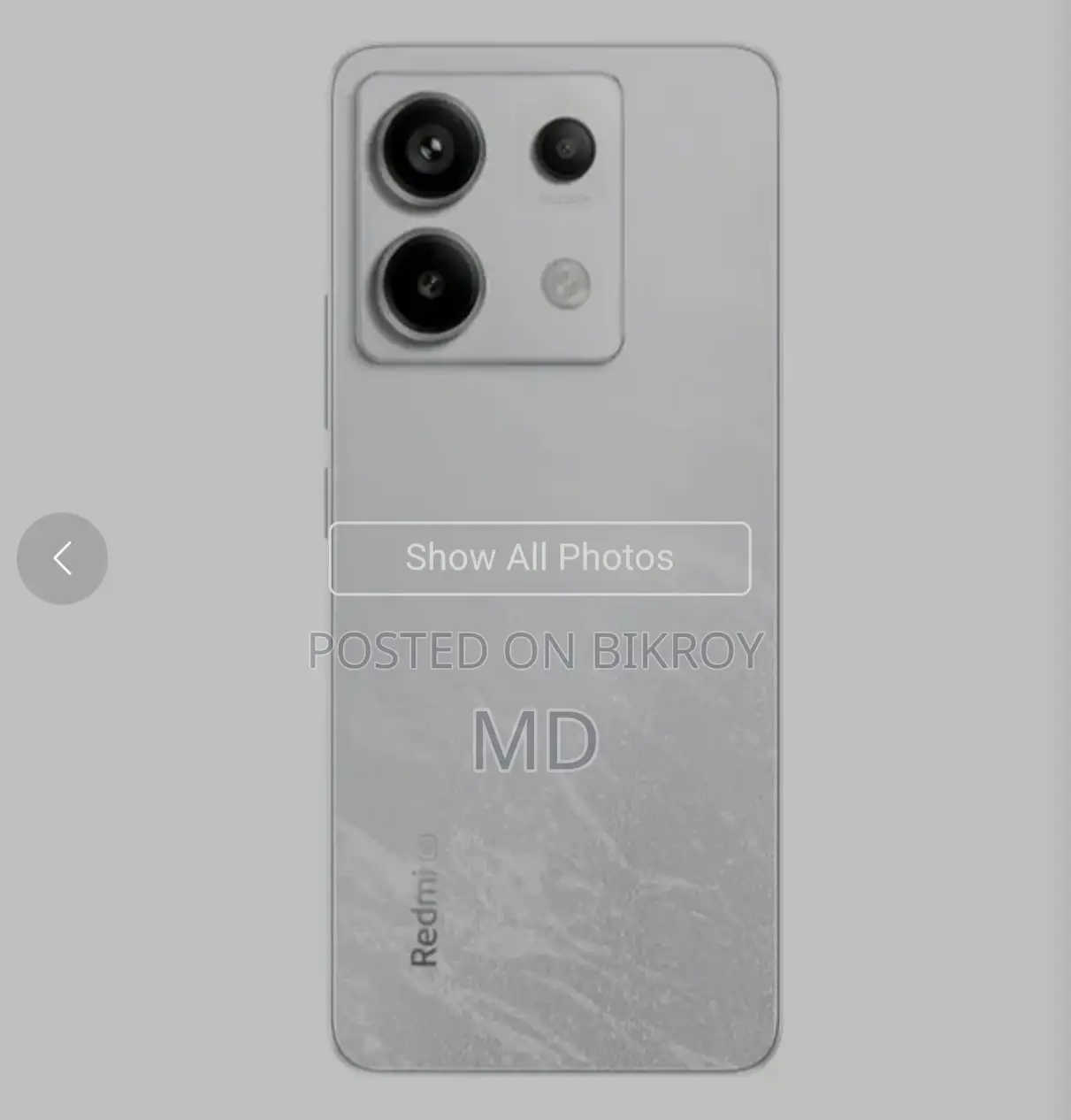 Xiaomi Redmi Note 13 ২৫৬ জিবি সাদা