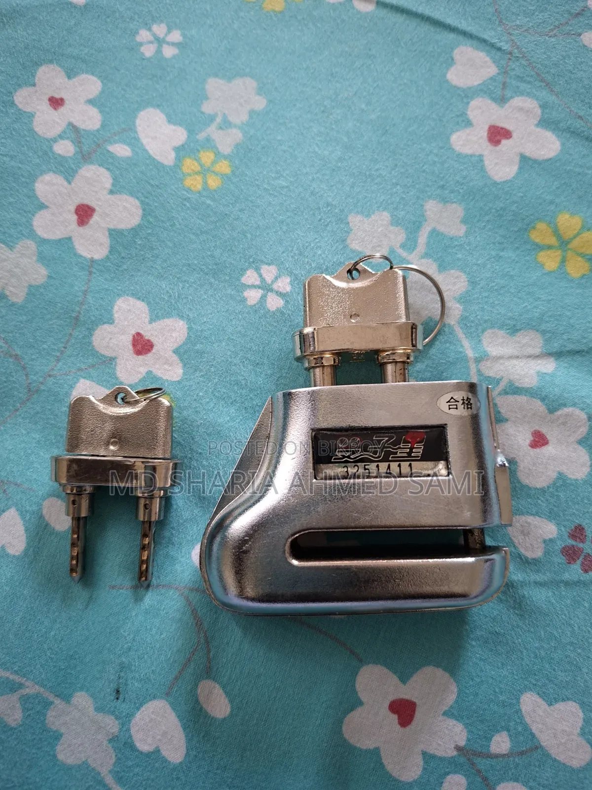 Bike Disc Lock