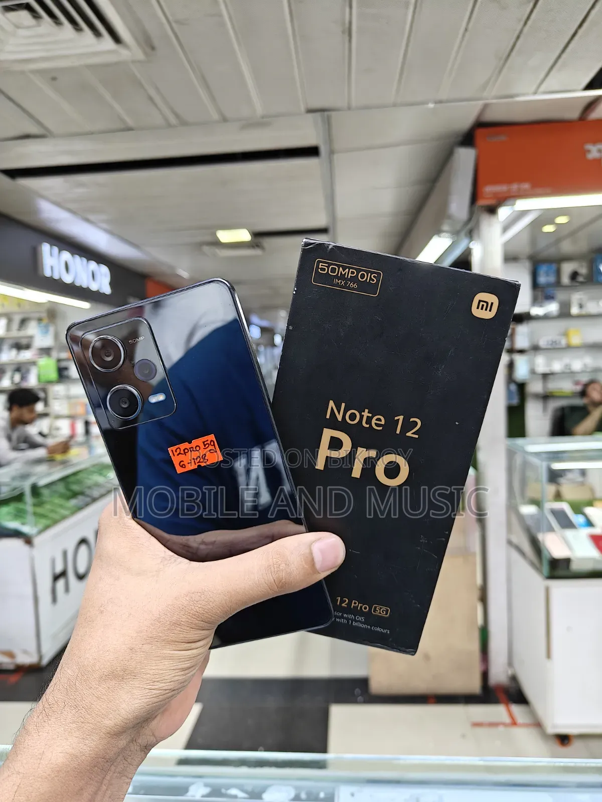 Xiaomi Redmi Note 12 Pro 5G 128 GB Black