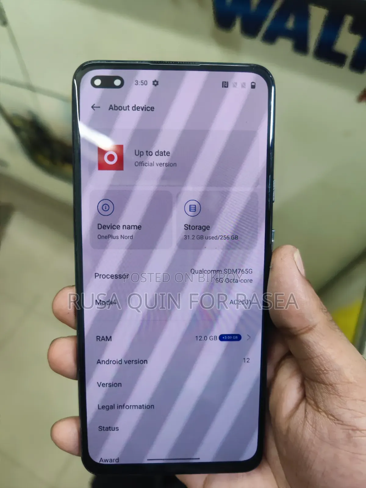 OnePlus Nord 256 GB Blue