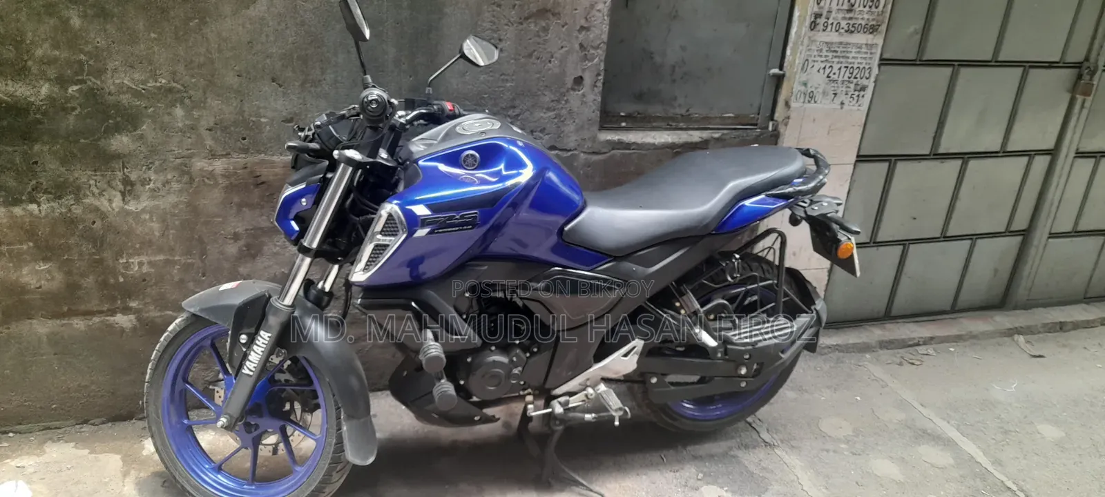 Yamaha FZ 2025 Blue