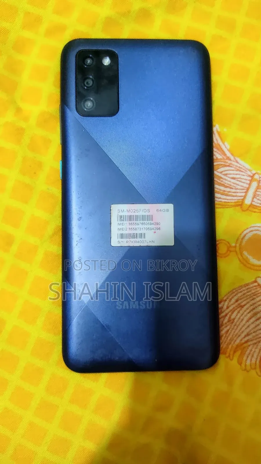 Samsung Galaxy A Blue