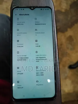 Oppo A16 32 GB Blue