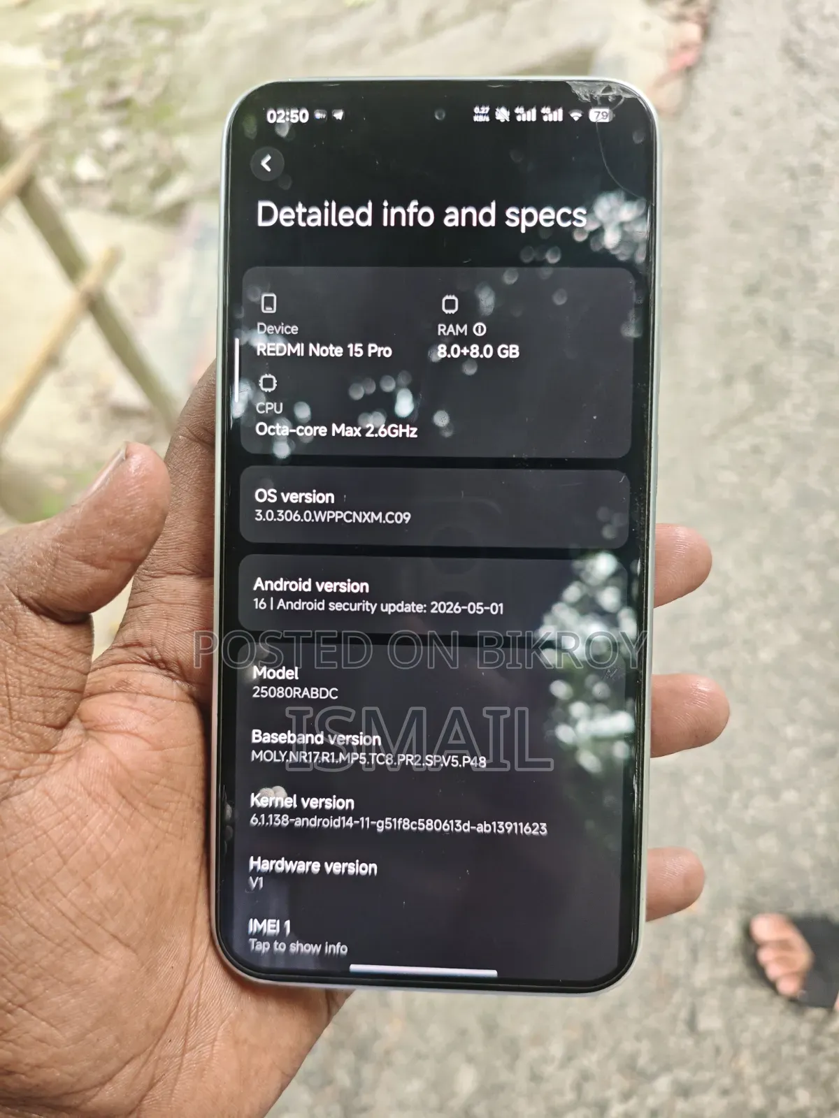 Xiaomi Redmi Note 15 Pro 256 GB White