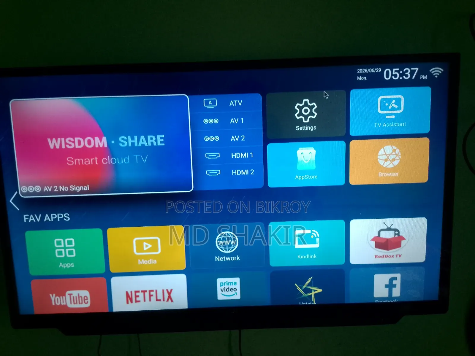 A Smart Tv will be sold