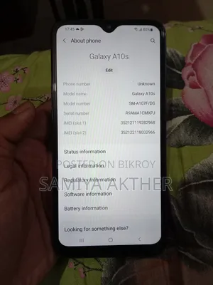 Samsung Galaxy A10s 32 GB Blue