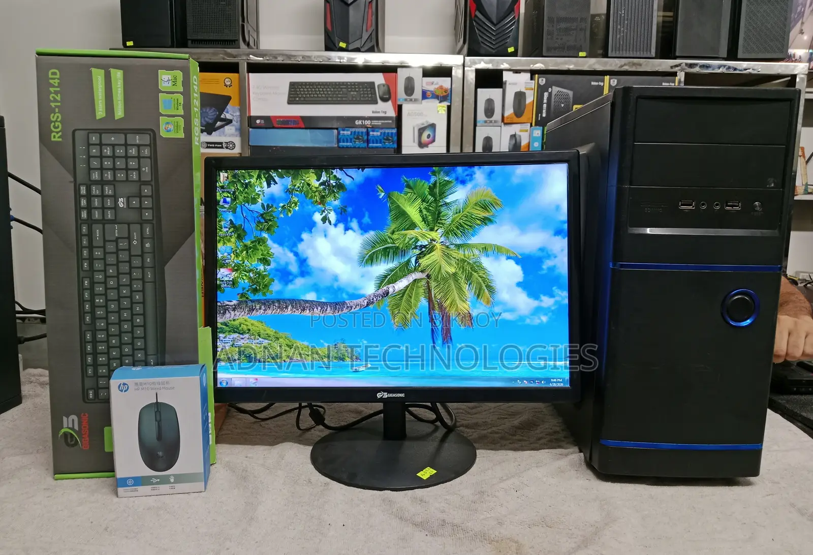 Desktop Computer 4GB Intel Core i5 HDD 500GB