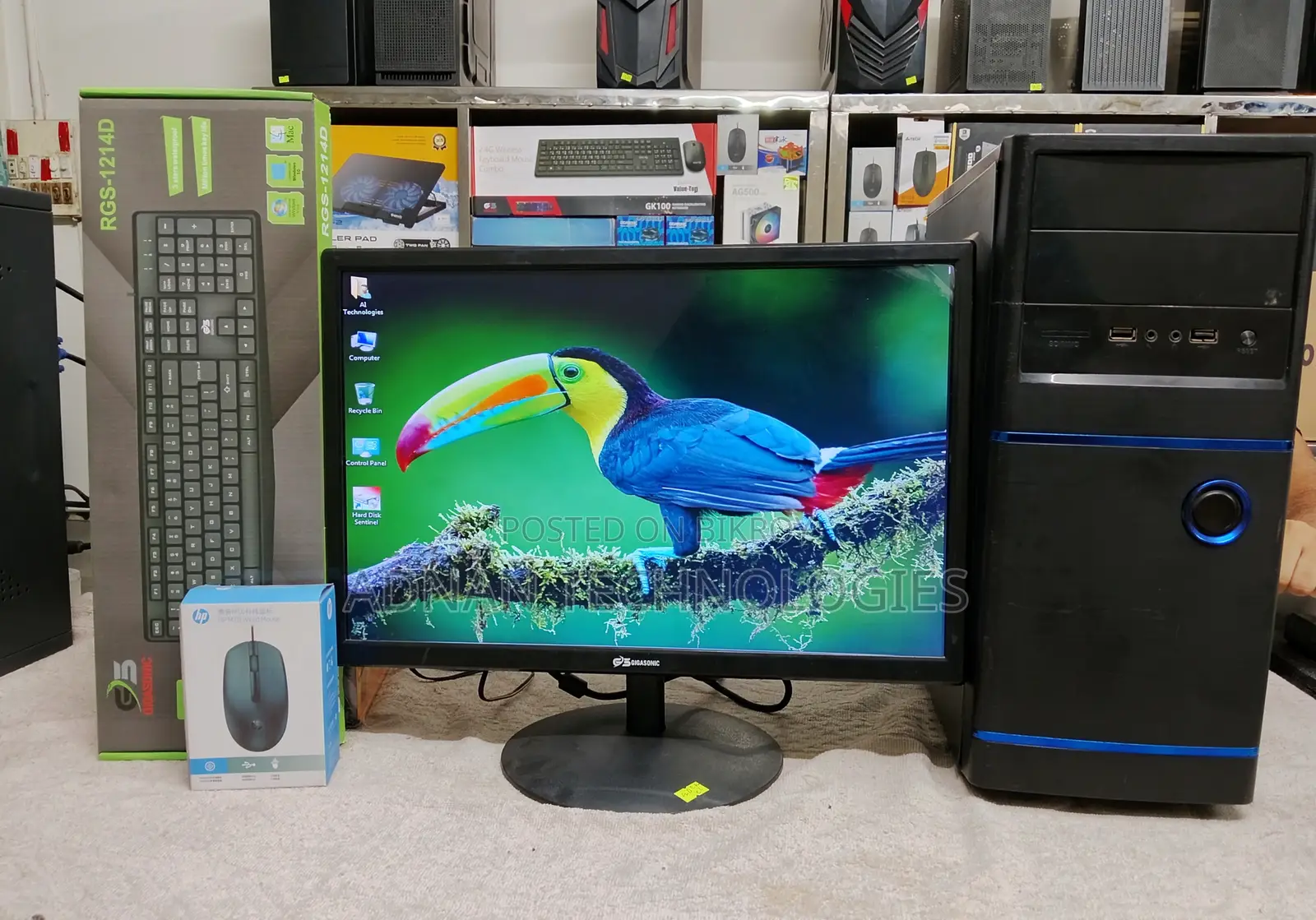 Desktop Computer 4GB Intel Core i5 HDD 500GB