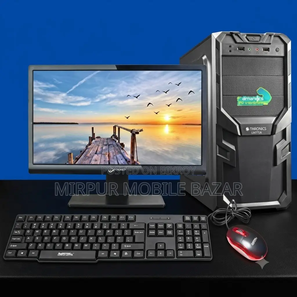 New Desktop Computer 8GB Intel Core I3 SSD 128GB