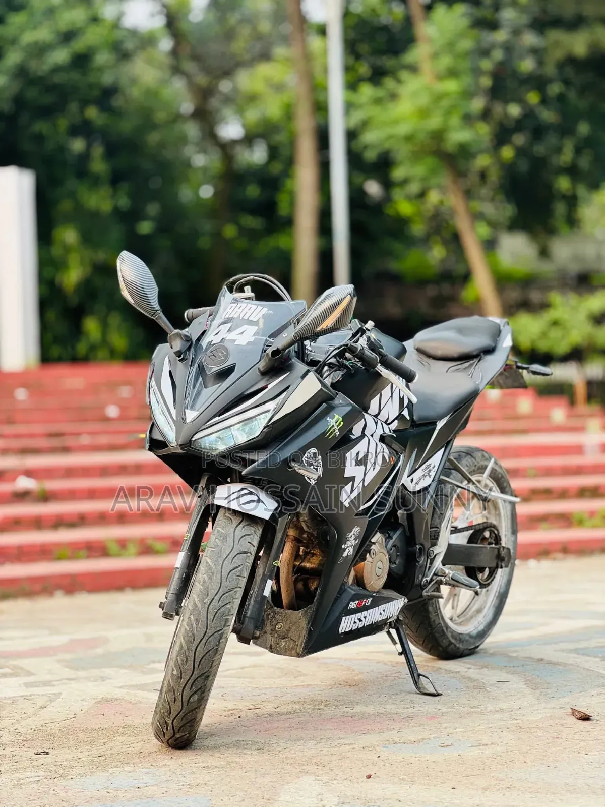 Honda CBR 2017 Orange