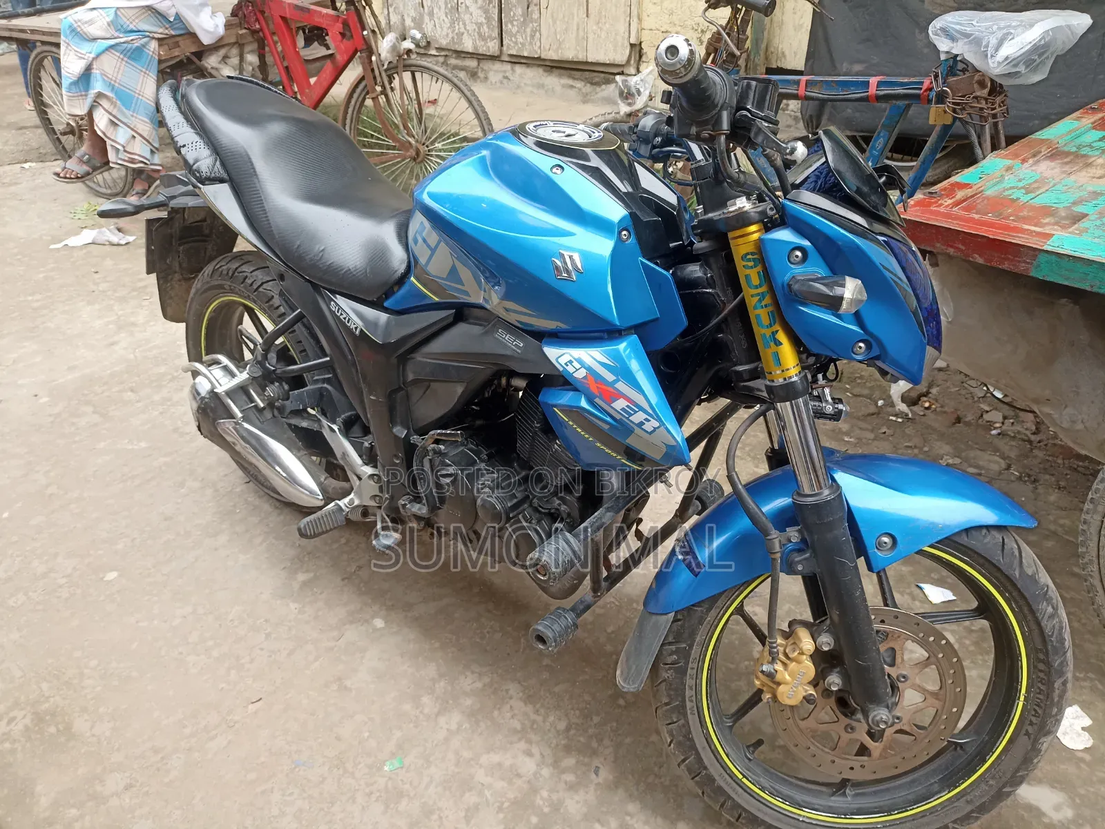 Suzuki Gixxer Monotone 2018 Blue