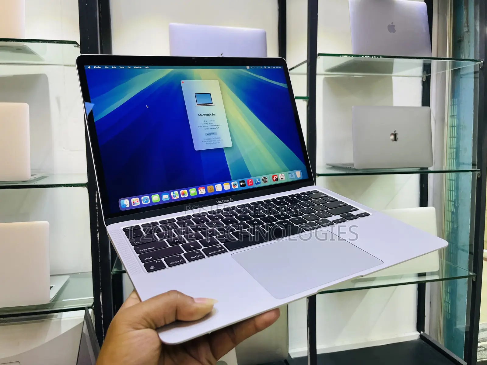 Laptop Apple MacBook Air 2020 M1 8GB Apple M1 SSD 512GB