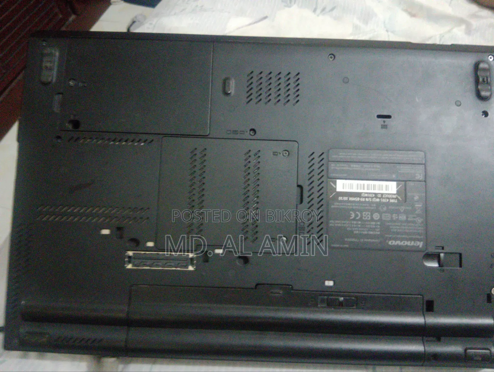 Laptop Lenovo ThinkPad W510 8GB Intel Core I7 HDD 48GB