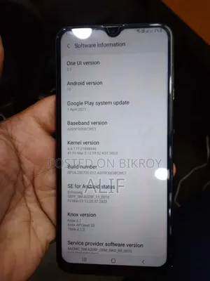 Samsung Galaxy A20 32 GB Black