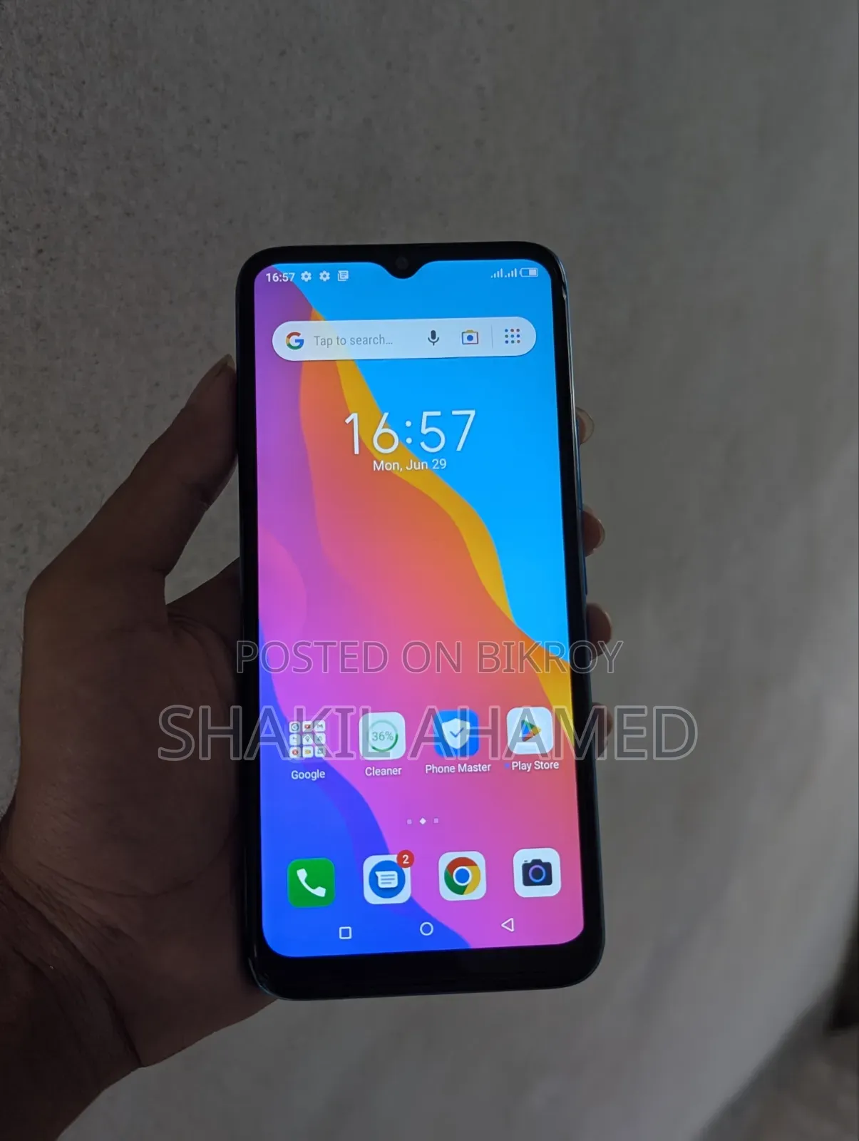 New Itel Vision 1 Pro 32 GB Blue