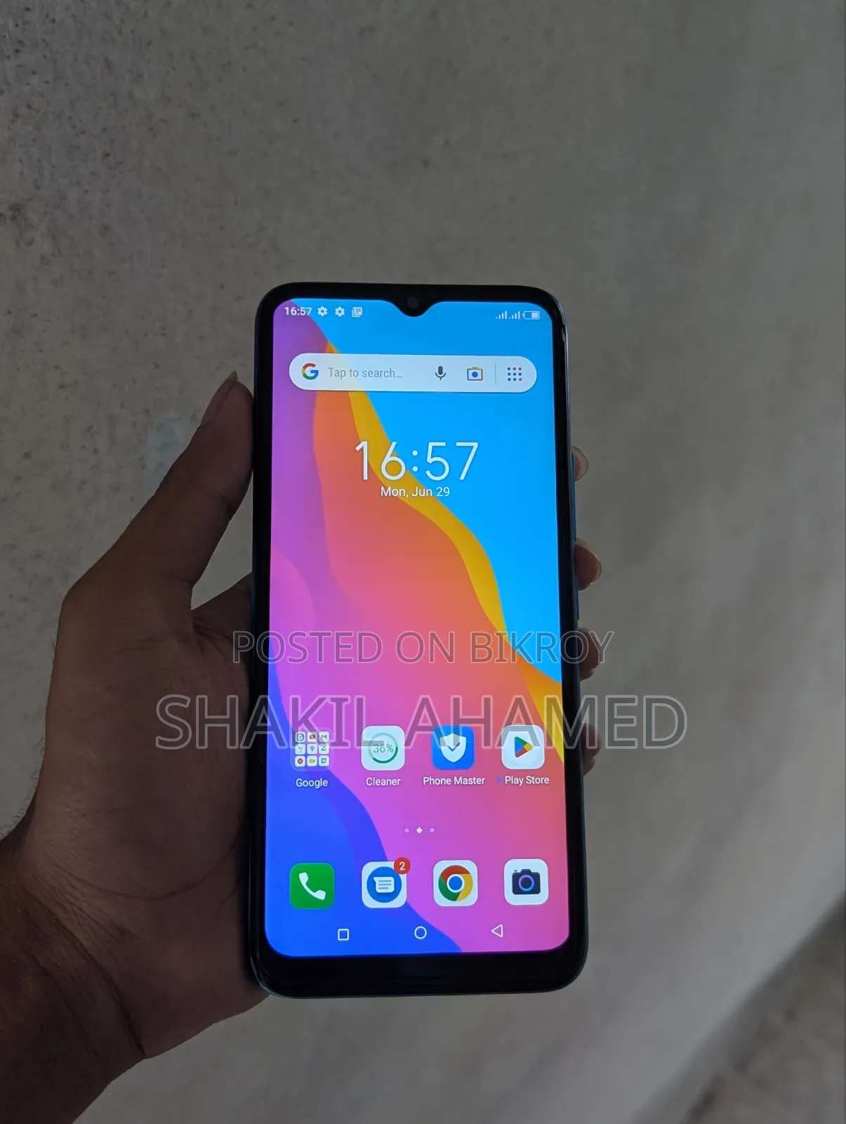 New Itel Vision 1 Pro 32 GB Blue