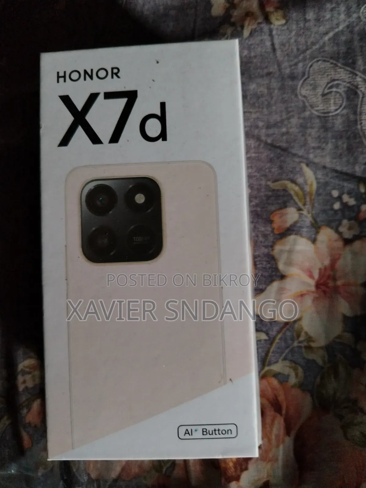 New Honor X7d 256 GB Gold