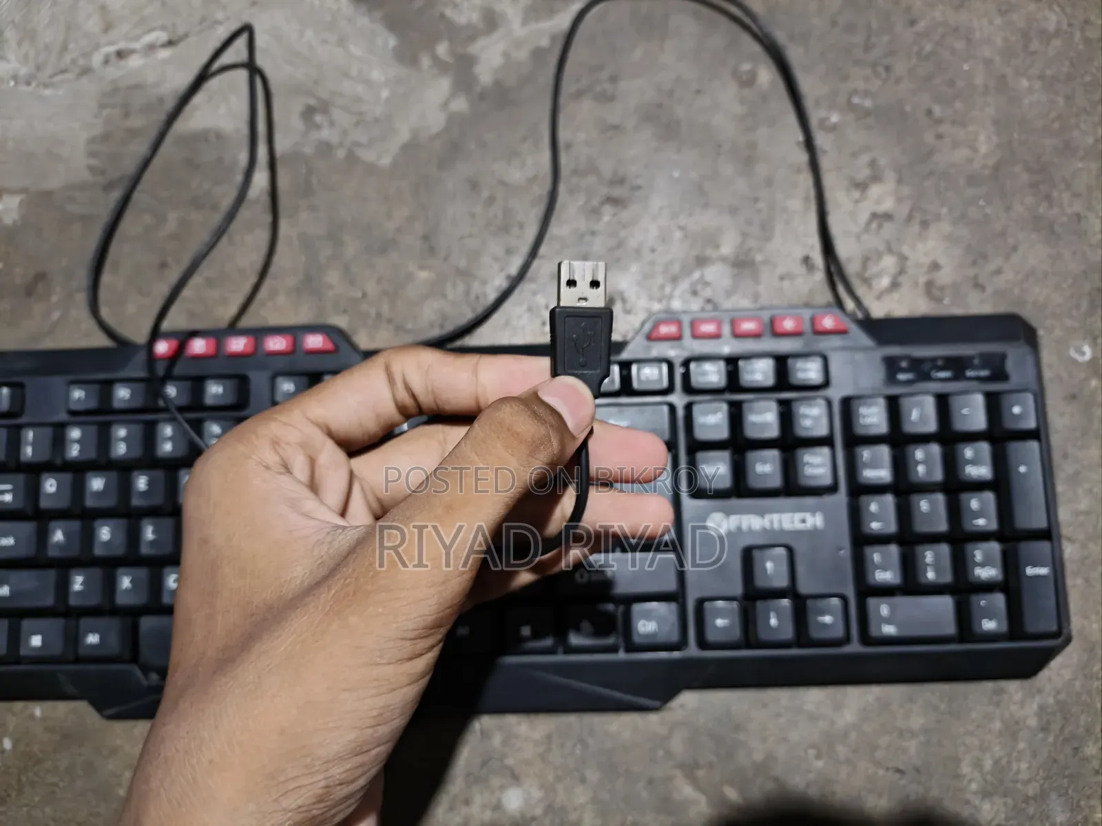 ফ্যানটেক ইউএসবি মাল্টিমিডিয়া কিবোর্ড