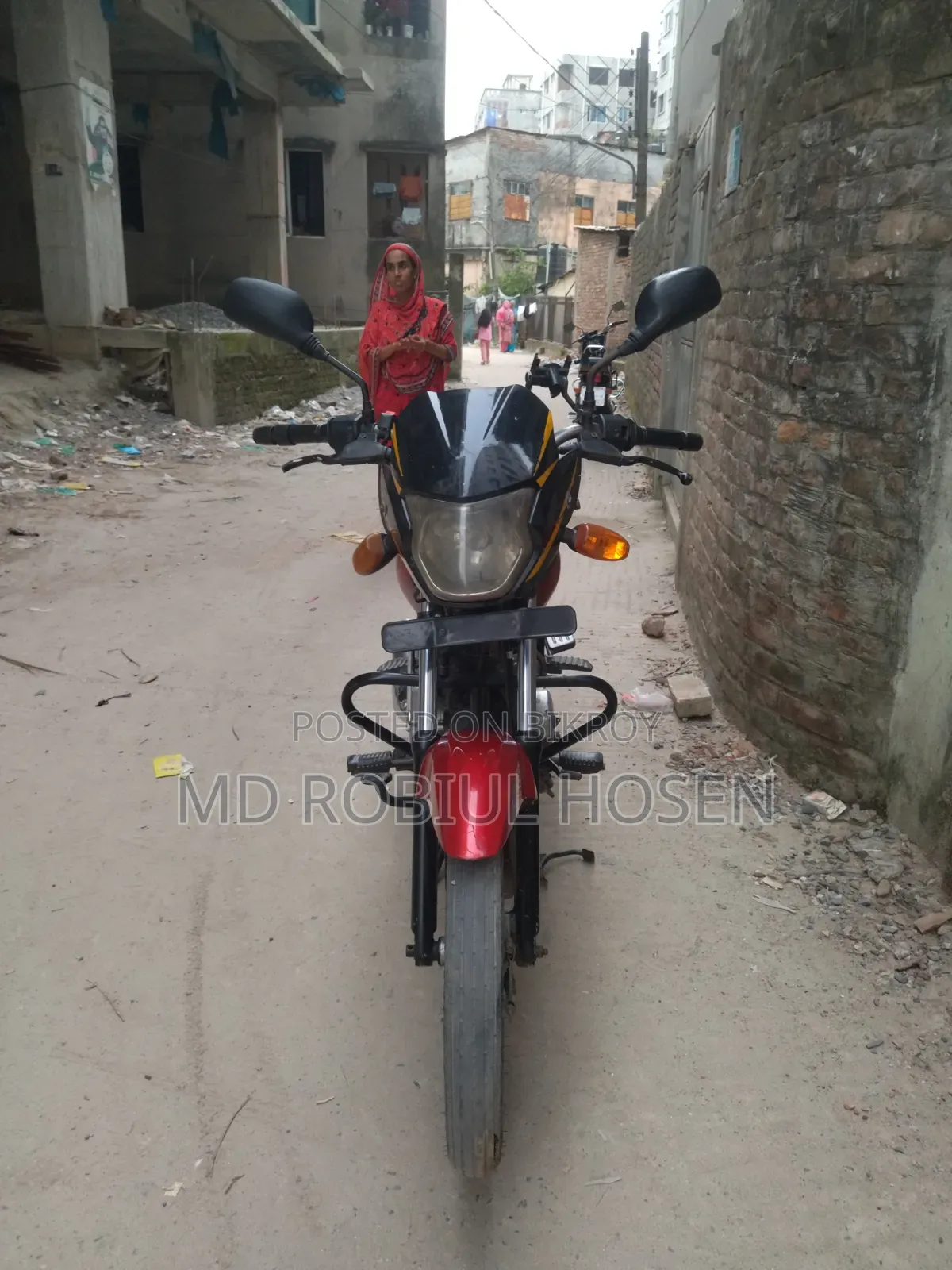Bajaj Platina 110 ES 2018 Red
