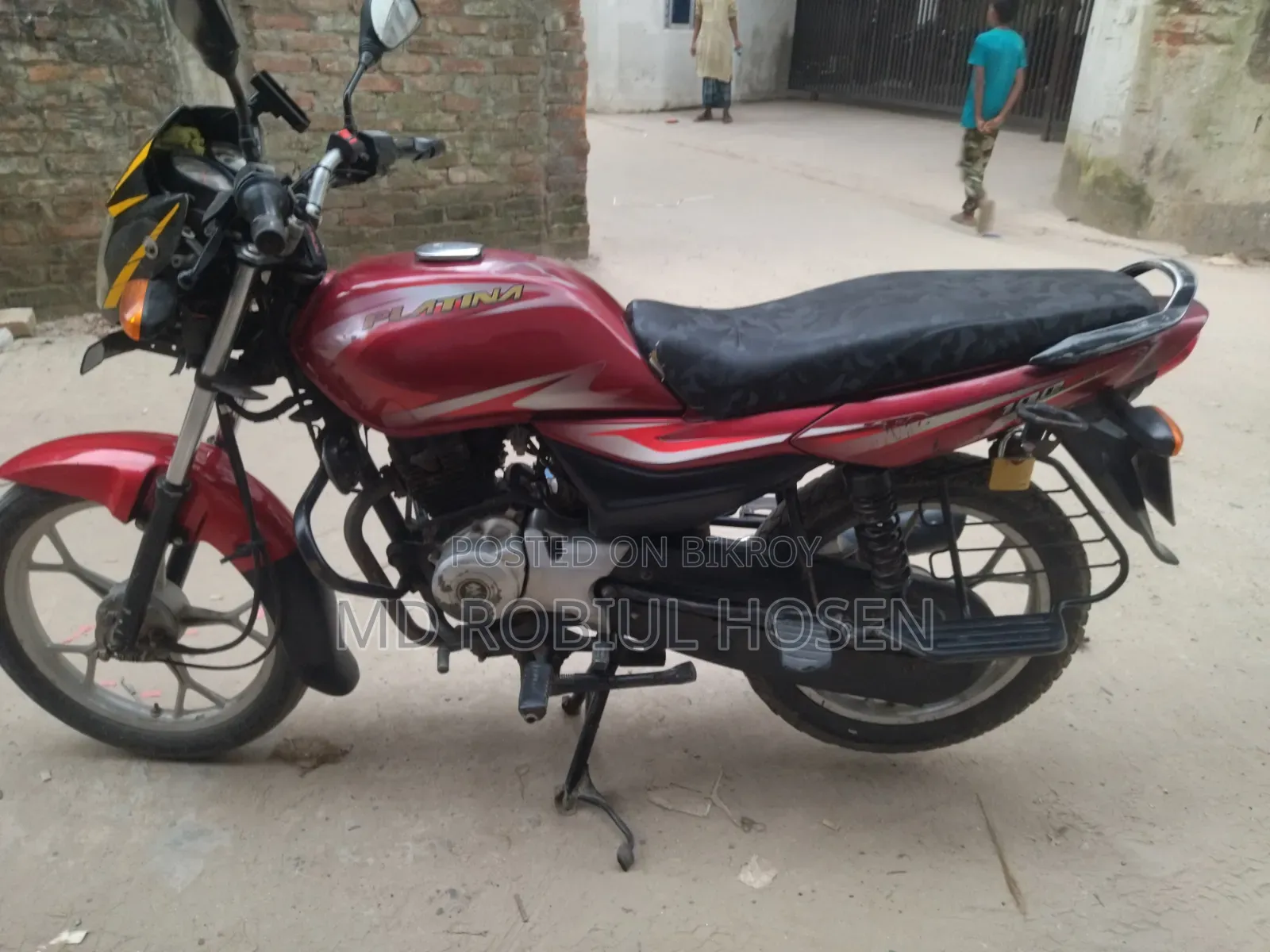 Bajaj Platina 110 ES 2018 Red
