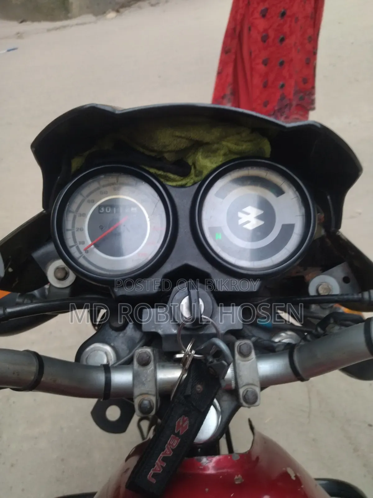 Bajaj Platina 110 ES 2018 Red