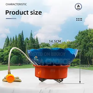 Windproof Portable Camping Gas Stove with Hose (Connection Tube)