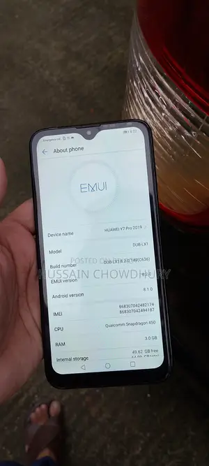 Huawei Y7 Pro (2019) 64 GB Black