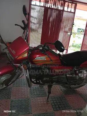 Hero Splendor Plus 2015 Red