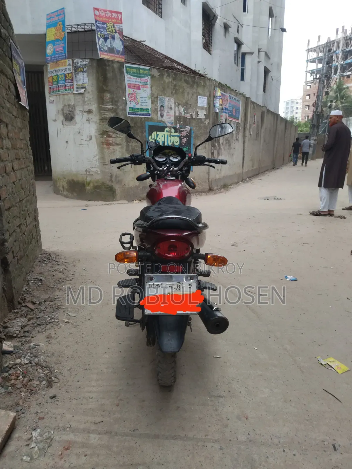 Bajaj Platina 110 ES 2018 Red