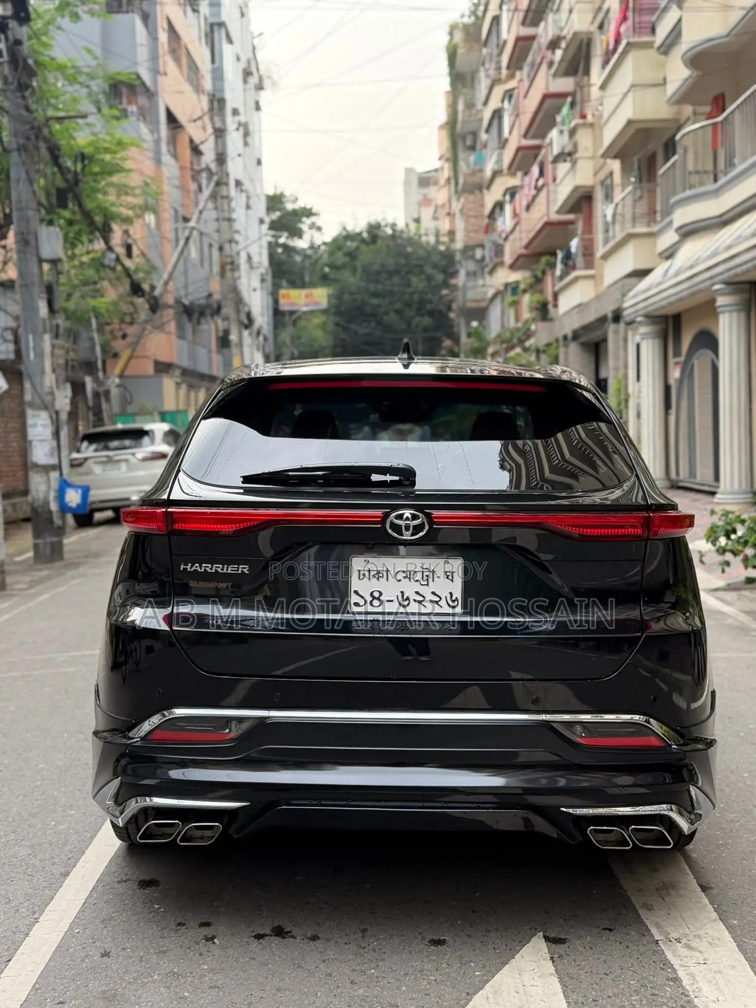Toyota Harrier 2.0 2021 Black