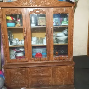 Teak Wood Showcase