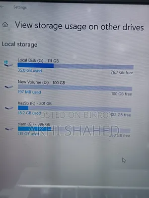 Laptop Asus 4GB Intel Core I5 SSD 700GB