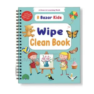 Kids Alphabet Puzzle Wipe Board and Book Combo