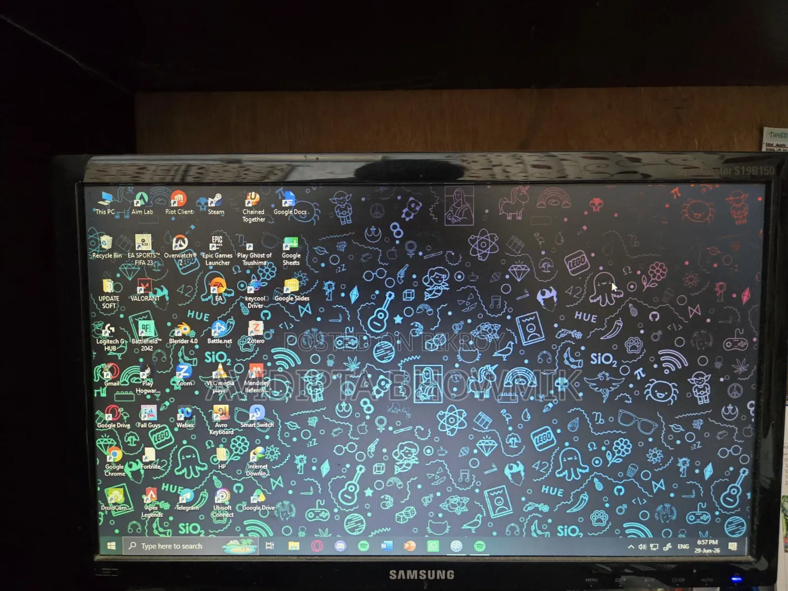 Desktop Computer 16GB AMD Ryzen 5 HDD+SSD 1T