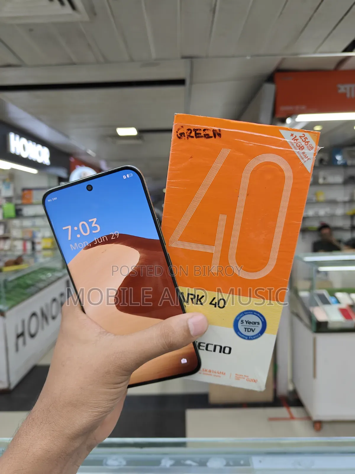 Tecno Spark 40 Pro+ 256 GB White