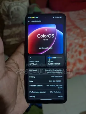 Oppo A3 128 GB Black
