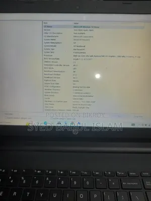 Laptop HP 15 8GB AMD A6 SSD 128GB