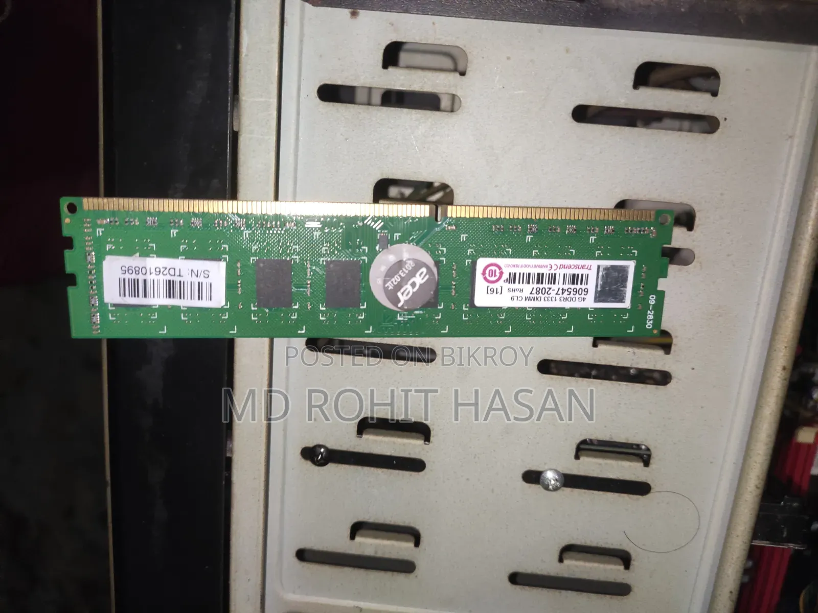 Desktop Computer 6GB Intel Core 2 Duo HDD 500GB