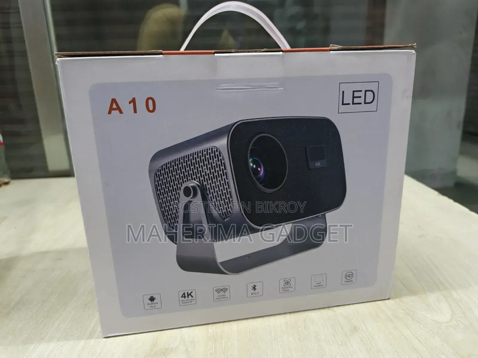 A10 Smart Android LED Projector | 4K Supported |