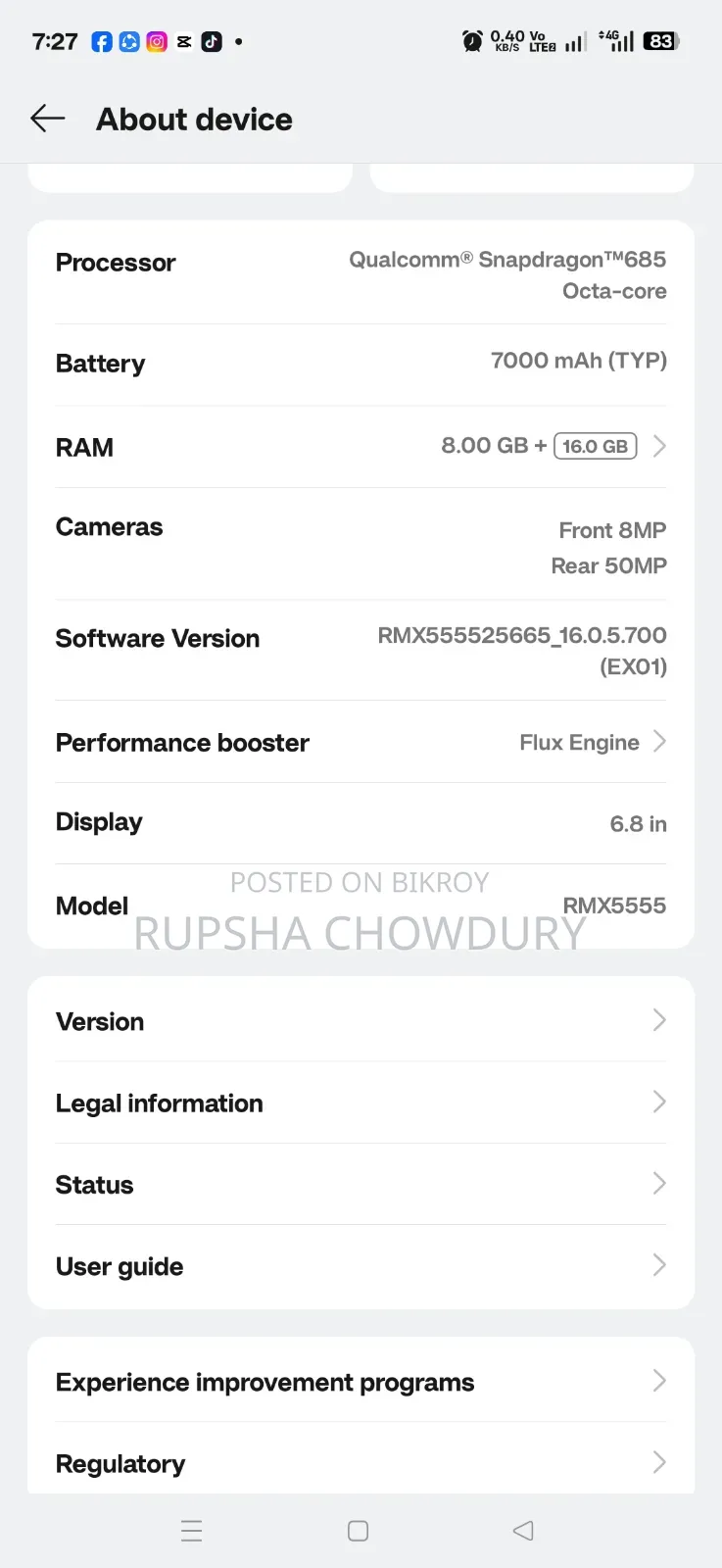 Realme C85 Pro 128 GB Purple