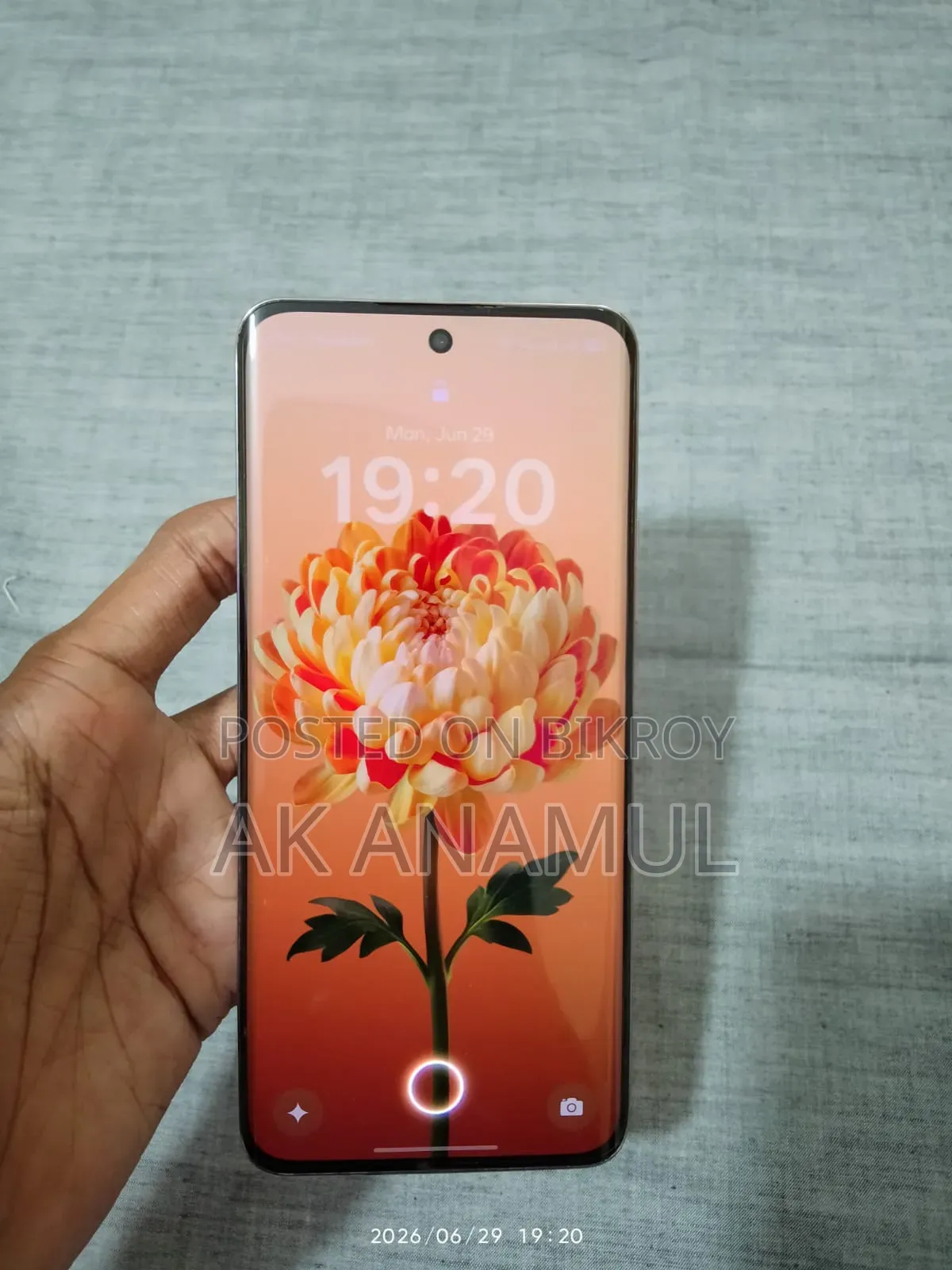Oppo Reno 12 5G 256 GB Rose Gold