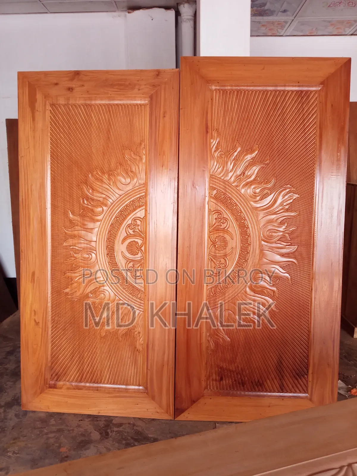 Furniture will be brand new and made of solid wood