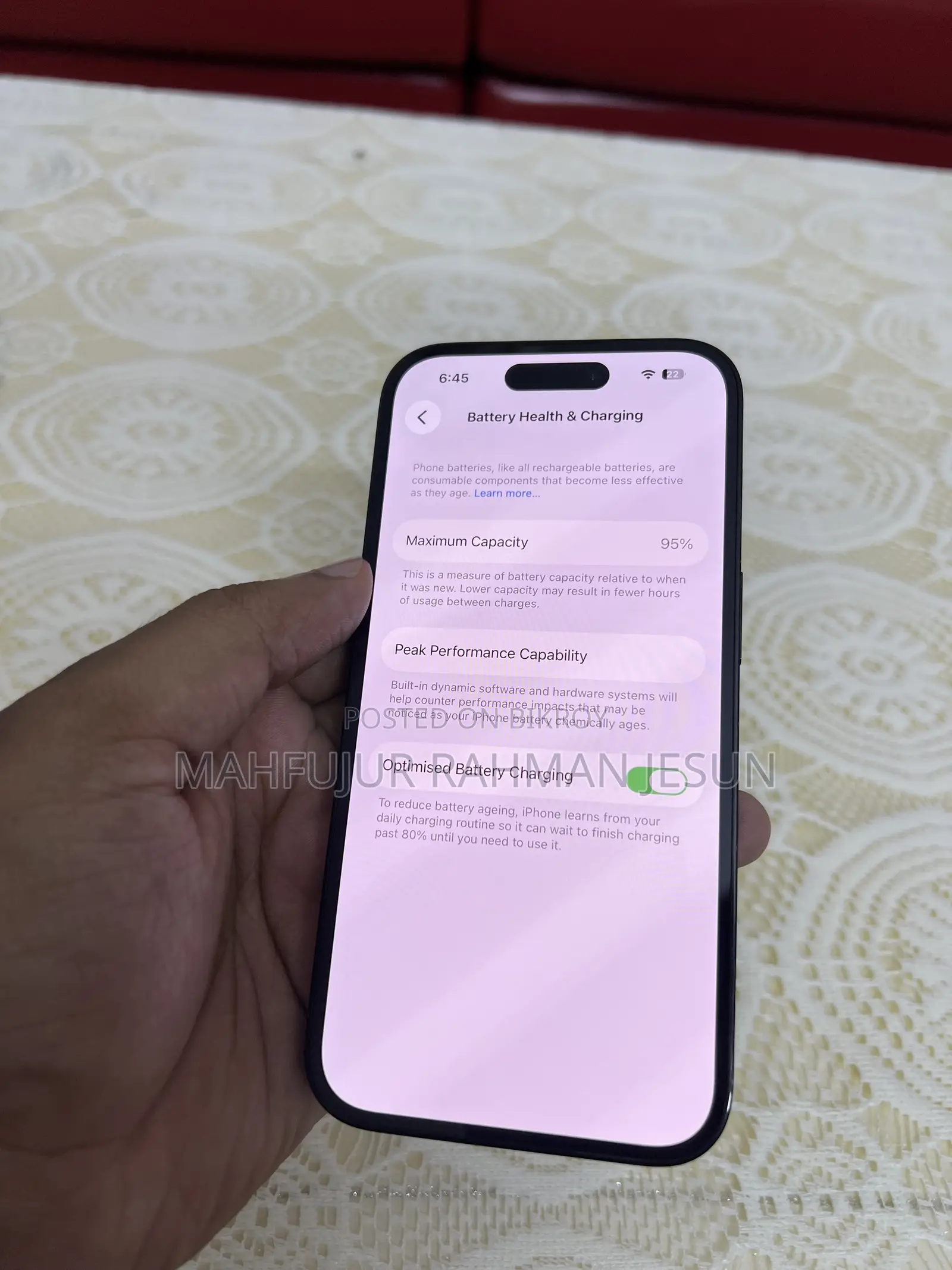 অ্যাপল আইফোন ১৪ প্রো ১২৮ জিবি ব্ল্যাক